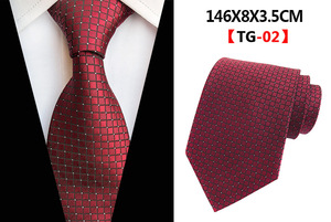 Cravates Jacquard tissées en soie pour hommes, avec des rayures jaunes, <span class=keywords><strong>bleu</strong></span> <span class=keywords><strong>marine</strong></span> et à <span class=keywords><strong>pois</strong></span>, matière solide, très tendance, longueur 8cm, - Product Image 5