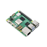 Opciones de RAM para Raspberry Pi 5, Procesador BCM2712 de 2.4GHz, CPU de Cuatro Núcleos y 64 bits Arm Cortex-A76, Fabricado con Controlador de E/S RP1
