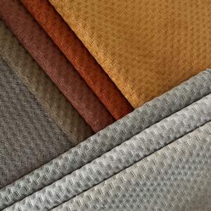 Material Textil transpirable tejido 100% telas de poliéster tela de tapicería de terciopelo liso - Product Image 3