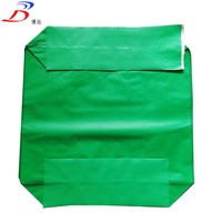 Haute qualité laminé brun carré fond d'étoile d'annonce pp sac de ciment de valve 40kg