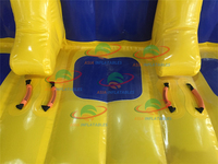 Jouet de sport aquatique Jet Ski remorquable Bateau Tube Gonflable Bandwagon Bateau