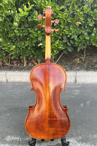 Violín Profesional Sinomusik, Hecho a Mano, con Acabado <span class=keywords><strong>de</strong></span> <span class=keywords><strong>Aceite</strong></span>, Materiales Europeos, Estilo Italiano, Arce Flameado, <span class=keywords><strong>de</strong></span> Nivel Avanzado - Product Image 3