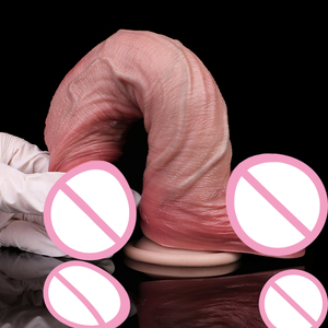Venda Especial Dez Modelos Diferentes Vibrador Realista com Silicone Novo Estilo Delay Ejaculação Realista Adulto Pênis para Casal - Product Image 5