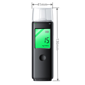جهاز قياس نسبة الكحول في النفس رقمي محمول قابل لإعادة الشحن عبر USB عالي الحساسية بدون تلامس مع شاشة LCD - Product Image 1