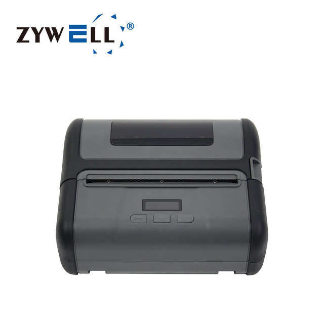 Portable Mini 4inch Thermal Barcode Label Printer Warranty Sticker Price Tag Address Waybill Mobile Printer