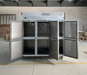 Shineho Commercial Dual Temp <b>Refrigerator</b> and Freezer Low Temperature Fan Cooling 4 Doors T1220BT Blast Freezer T1220BT - Product Image 6