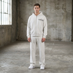 Fabricant de survêtements personnalisés, designer, sweats à capuche et pantalons de survêtement amples de haute qualité, ensemble de survêtement pour hommes - Product Image 4