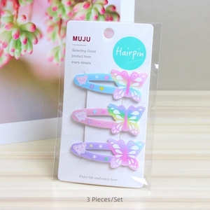 กิ๊บติดผมเด็ก 3 ชิ้นต่อชุด สไตล์เกาหลี น่ารัก ลายซานริโอ้ กิ๊บติดผมการ์ตูนสำหรับเด็กผู้หญิง - Product Image 2