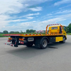 Camion de dépannage à plateau coulissant Foton Ollin 4x2 5 tonnes avec cabine de nuit et moteur Cummins - Product Image 4
