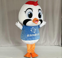 Costume de canard gonflable personnalisé, costume de mascotte en peluche pour adultes, carnaval, Halloween, service OEM ODM personnalisé