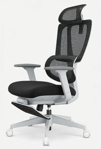 Nouvelle chaise de bureau, chaise d'ordinateur de loisirs, avec appui-tête, mobilier de bureau, <span class=keywords><strong>inclinable</strong></span>, réglable, pivotante, en tissu maillé, design moderne et simple - Product Image 4