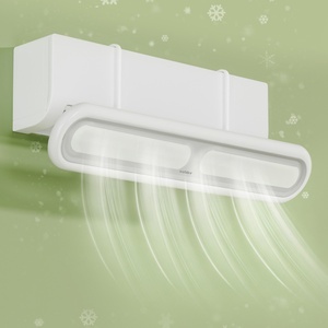 Nylon Mesh Version of air Conditioning Windshield Anti-Direct Blow Cover <b>Decoration</b> No-Hole Wall-Mounted Windproof Cover Plastic - Product Image 6