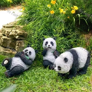 Landscape Panda <b>Light</b> Sculpture for Outdoor Resorts Parks Shopping Malls and <b>Holiday</b> Event Decoration - Product Image 4
