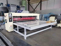 Machine de découpe rotative semi-automatique à faible prix d'usine de 1600 mm pour la fabrication de boîtes en carton ondulé, boîtes à pizza