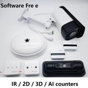 Sistema de Conteo de Personas para Mostrador de Tienda, Modelo HPC015U, de Plástico, con Batería, Descarga de Datos, Software de Informes, Precio Económico - Product Image 6