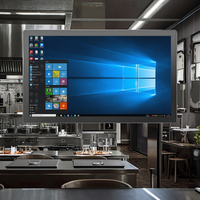 15.6 "21.5" écran tactile Android KDS fermé IP65 panneau étanche Windows cuisine affichage système Pos (kds) Restaurant