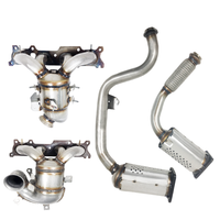 Fabricant Prix de gros Tuning du système d'échappement Convertisseur catalytique pour Peugeot Catalyseur céramique d'échappement