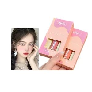 柔らかく明るいアストリンジェントな毛穴マットテクスチャガーリーハートメイクアップUslike Bare Cheek Liquid Blush