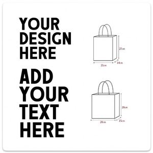 Sac en papier kraft personnalisé avec logo, avec poignées plates/torsadées en option, pour la promotion alimentaire/des produits d'épicerie - Product Image 6