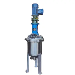 200L Jacketed Stirred Chemical Tank Kettle Electric heating Reaction Vessel Continuous Agitating Resin Reactor Price