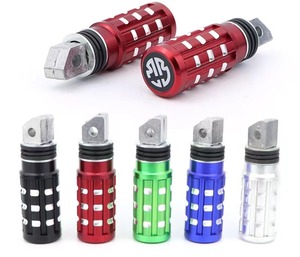 Repose-pieds arrière en aluminium pour moto, pédales, repose-pieds pour scooter, accessoires pour motos, systèmes de carrosserie - Product Image 5