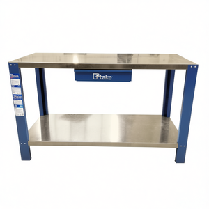 Banc de travail compact Ttake en acier inoxydable 1200 mm x 600 mm pour atelier industriel - Product Image 2
