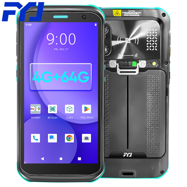 FYJ F9825 Android 12 Industrial Portable Data Collection Terminal 4G Rugged Handheld Pda Barcode Scanner Pda