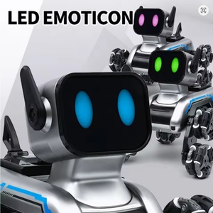 Chien robot intelligent télécommandé avec lumières et sons, portée de 20 m, jouet éducatif en plastique, cadeau d'anniversaire unisexe - Product Image 5