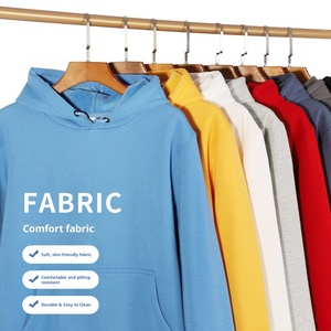 Nuovo Felpa con Cappuccio da Uomo in Pile Super Plus 380G Foderata in Cotone, Vestibilità Ampia, Tinta Unita, con Stampa Personalizzata - Collezione Autunno/Inverno - Product Image 2
