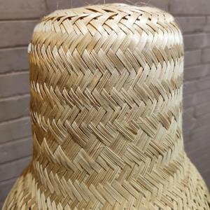 Handmade Thai Bamboo <b>Gift</b> Basket Sustainable Woven <b>Hamper</b> Eco FrienHandmade Woven Bamboo Bell Lampshade Boho Pendant Light - Product Image 5