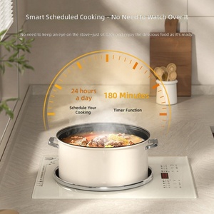 Cocina de Inducción Empotrada Fabricada en China, Cocina Eléctrica de Cerámica de Alta Potencia de 3500W para Uso Doméstico y Comercial - Product Image 5