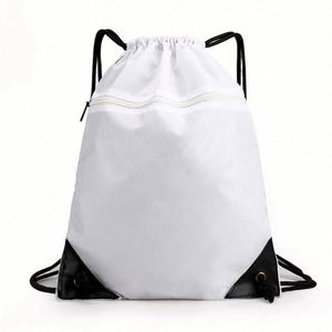 Sac à dos imperméable en Oxford avec cordon de serrage et grande capacité - Sac de sport promotionnel pour les voyages et les événements - Product Image 2