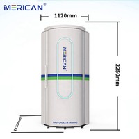Lit de bronzage solaire à usage domestique, équipement de beauté avec lotion autobronzante, machine de bronzage rapide
