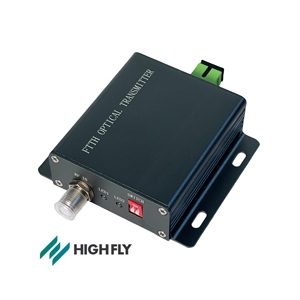 Émetteur optique FTTH Highfly Tx-215-10mW avec boîtier métallique, 45-860/<span class=keywords><strong>950</strong></span>-2150 MHz, 1550 nm, connecteur SC/<span class=keywords><strong>APC</strong></span> et flatness de 1 dB - Product Image 1