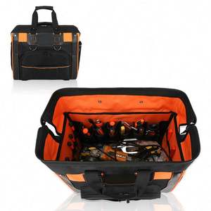 Free Sample Heavy Duty Large Tool Bag Organizer Multi-Pockets Tool Storage Bag Tool Bag With Wheels - Product Image 4