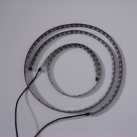Nouvelles bandes lumineuses LED RGBW multicolores étanches avec synchronisation musicale 12V, clignotants universels pour la modification automobile