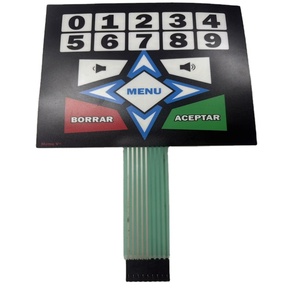 Linh hoạt Tactile Bàn phím cảm ứng màng cảm ứng Bảng điều khiển màng Bàn phím màng chuyển đổi bàn phím cho điều khiển từ xa - Product Image 5