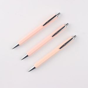 Stylo hexagonal personnalisé avec logo imprimé sur métal, nouveau design, 6 faces - Product Image 2