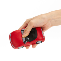 Jouet anti-stress en mousse PU souple en forme de mini voiture avec logo personnalisé