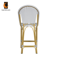 Chaises de Bar en rotin Aluminium de haute qualité, meubles d'extérieur de jardin, tabouret de Bar en rotin, haute qualité, livraison gratuite