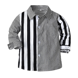Toddler Boy Black Dress Shirt - Customizable & Stylish