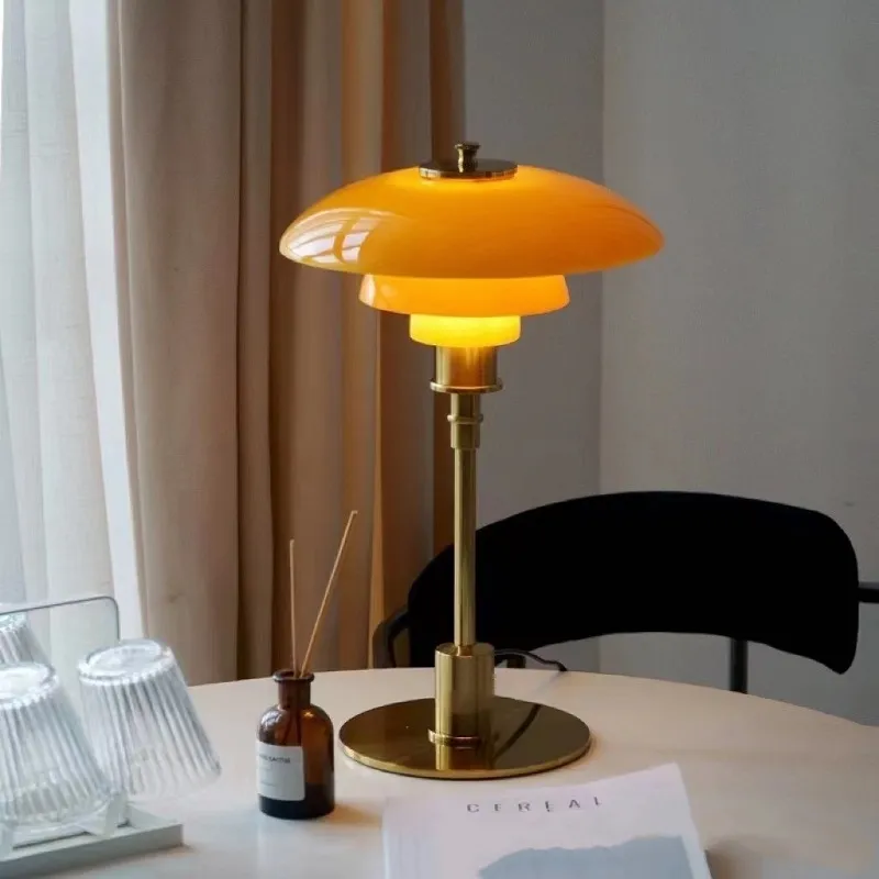 Unique Design Nordic Modern article glass LED Home Decor Night Light decorative desk lamp