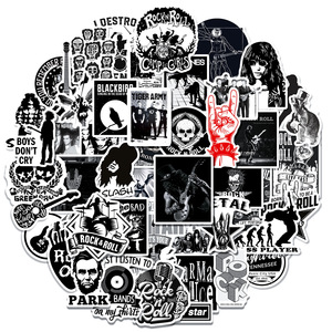50 autocollants pour albums photo de chanteurs mondialement connus, vente en gros, pour adolescents, livres, ordinateurs, téléphones, mini albums photo - Product Image 3