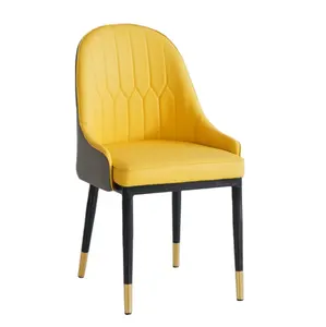 Nordic light luxury dining chair modern simple household web celebrity stool back soft bag hotel dining room desk chair