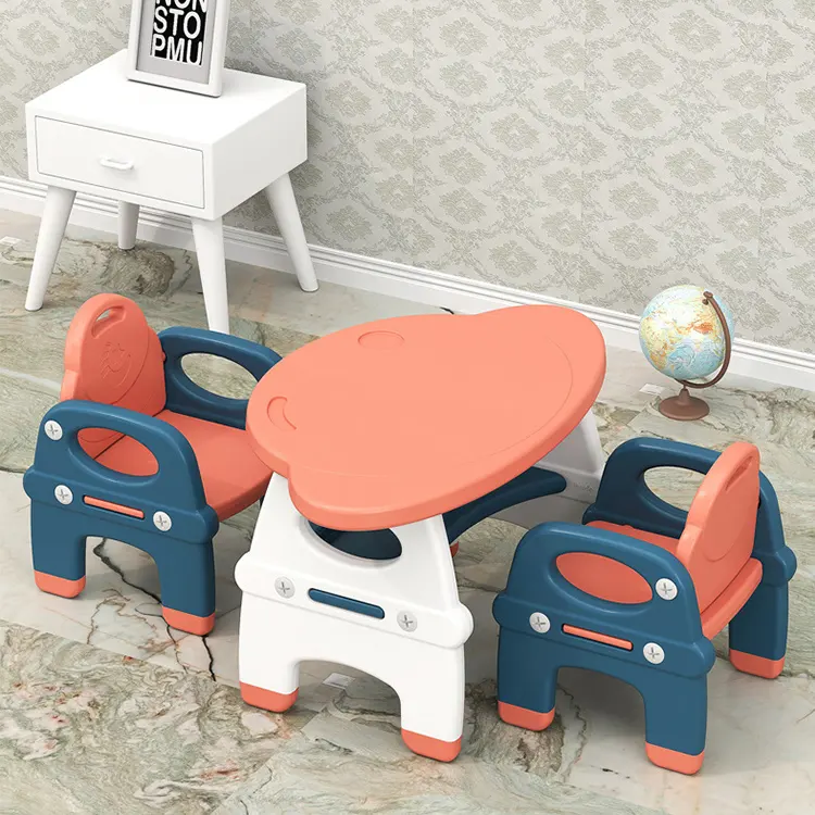 Kinder möbel robuster Lese tisch verstellbarer sensorischer Tisch und Stuhl für Kinder pädagogische Tischs piele Kinder