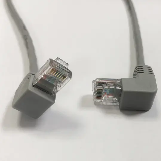 كابل إيثرنت عالي السرعة, كابل إيثرنت عالي السرعة كابل UTP Cat5 كابل إيثرنت RJ45 كابل شبكة 90 درجة