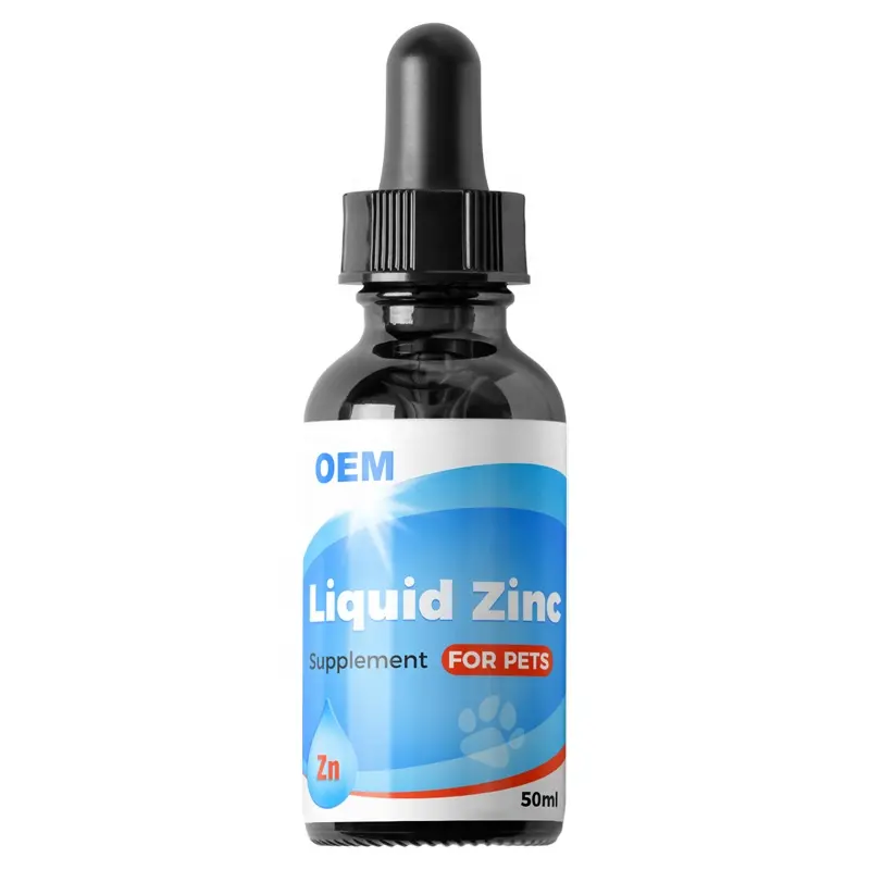 OEM Dietary pet Supplement - Liquid Zinc Supplement for dogs and cats Immune and Organ Health Support