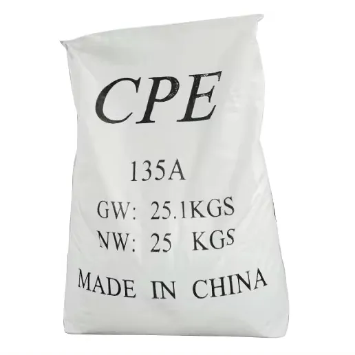 Fornitura di polietilene clorurato CPE 135A di alta qualità