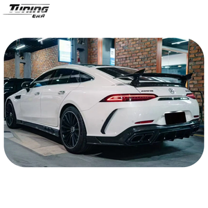 Aileron arrière en fibre de carbone de style Top-C pour Mercedes <span class=keywords><strong>AMG</strong></span> GT63 GT53 GT50 GT43 X290 2019+ Upgrade - Product Image 6