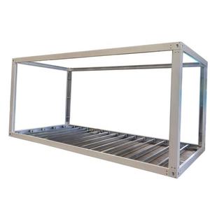 Structure de bureau mobile préfabriquée en acier, pliable, en kit, pour conteneur maritime, 20 pieds et 40 pieds - Product Image 2